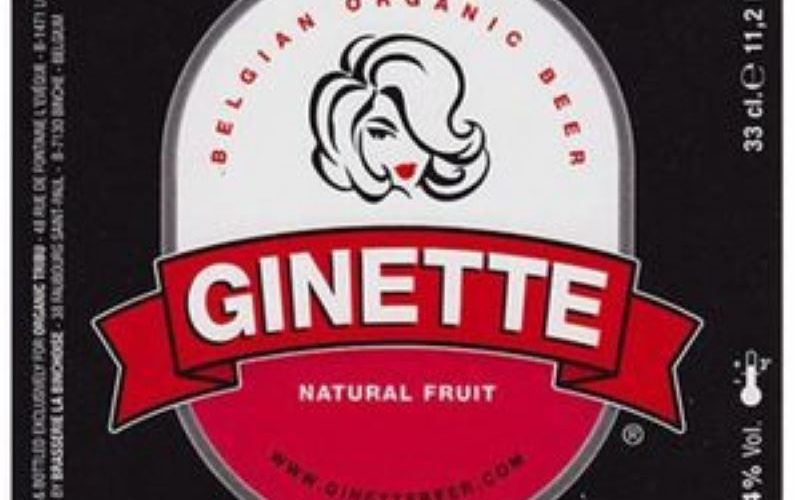 BIERE DU MOMENT LA GINETTE AUX FRUITS ROUGES